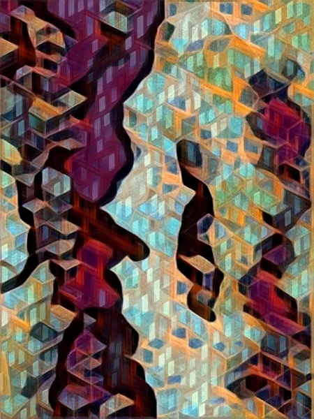 2027 Collection Seattle map artwork, study 224, by Eric Olason