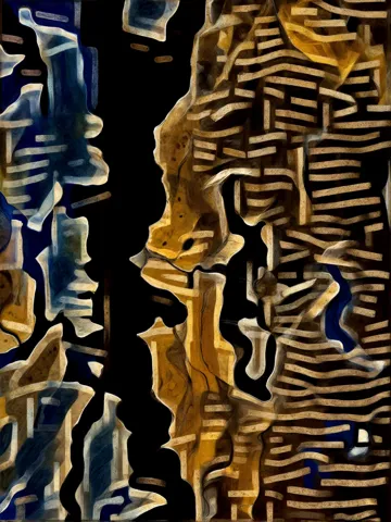 2027 Collection Seattle map artwork, study 078, by Eric Olason
