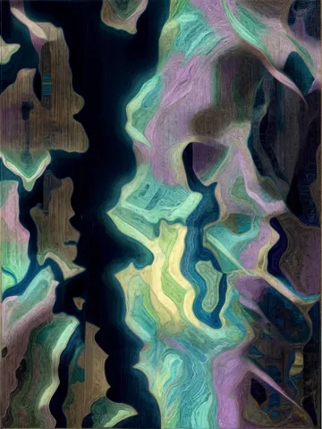2027 Collection Seattle map artwork, study 021, by Eric Olason