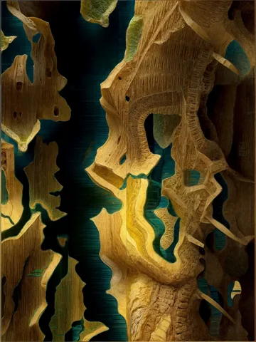 2027 Collection Seattle map artwork, study 011, by Eric Olason