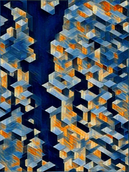2027 Collection Seattle map artwork, study 316, by Eric Olason