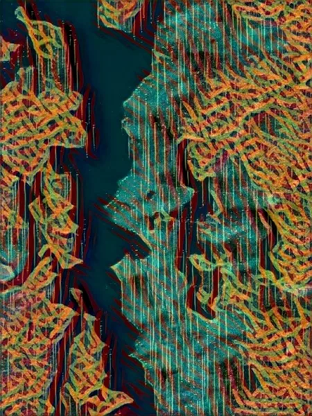 2027 Collection Seattle map artwork, study 349, by Eric Olason