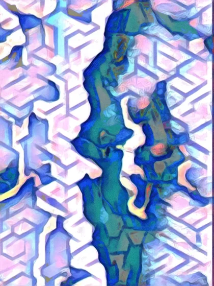 2027 Collection Seattle map artwork, study 019, by Eric Olason