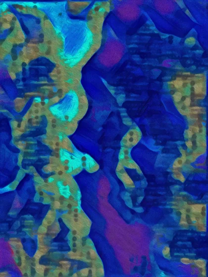 2027 Collection Seattle map artwork, study 009, by Eric Olason