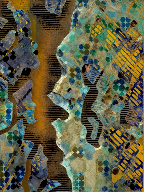 2027 Collection Seattle map artwork, study 065, by Eric Olason