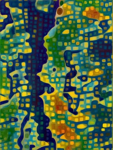 2027 Collection Seattle map artwork, study 093, by Eric Olason