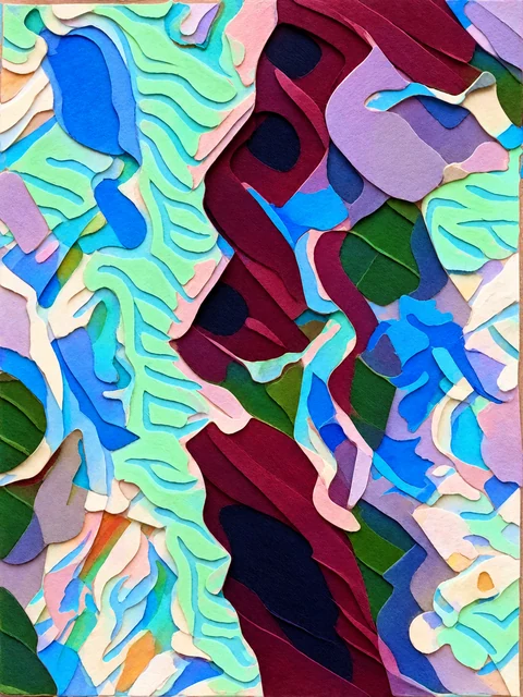 2027 Collection Seattle map artwork, study 144, by Eric Olason