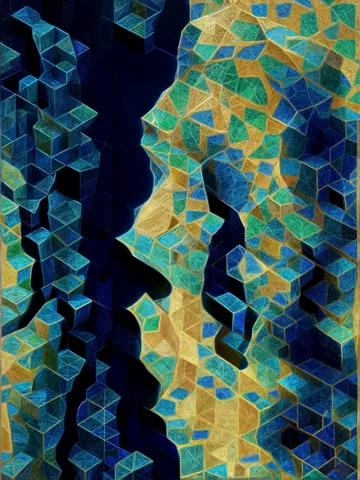 2027 Collection Seattle map artwork, study 095, by Eric Olason