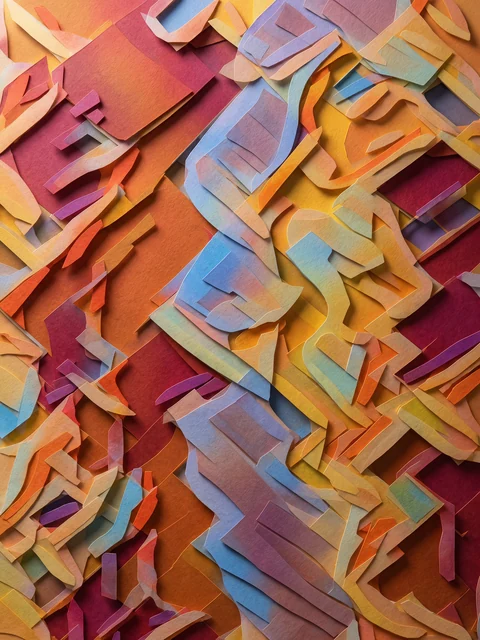 2027 Collection Seattle map artwork, study 037, by Eric Olason