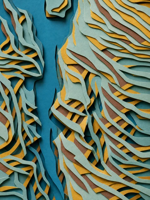 2027 Collection Seattle map artwork, study 064, by Eric Olason