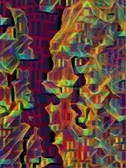 2027 Collection Seattle map artwork, study 154, by Eric Olason