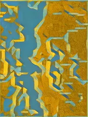 2027 Collection Seattle map artwork, study 156, by Eric Olason