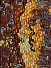 2027 Collection Seattle map artwork, study 071, by Eric Olason