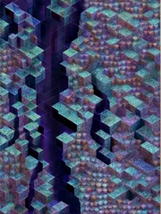 2027 Collection Seattle map artwork, study 184, by Eric Olason