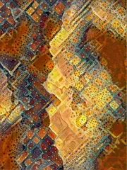 2027 Collection Seattle map artwork, study 202, by Eric Olason