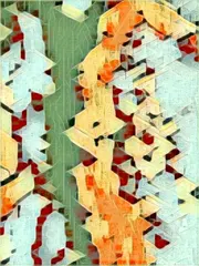 2027 Collection Seattle map artwork, study 260, by Eric Olason