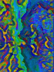 2027 Collection Seattle map artwork, study 380, by Eric Olason