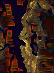 2027 Collection Seattle map artwork, study 004, by Eric Olason